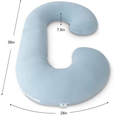„NiDream“ C formos nėštumo pagalvė 2